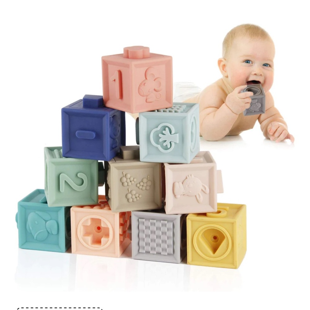 new in box Colorful Baby Building Blocks